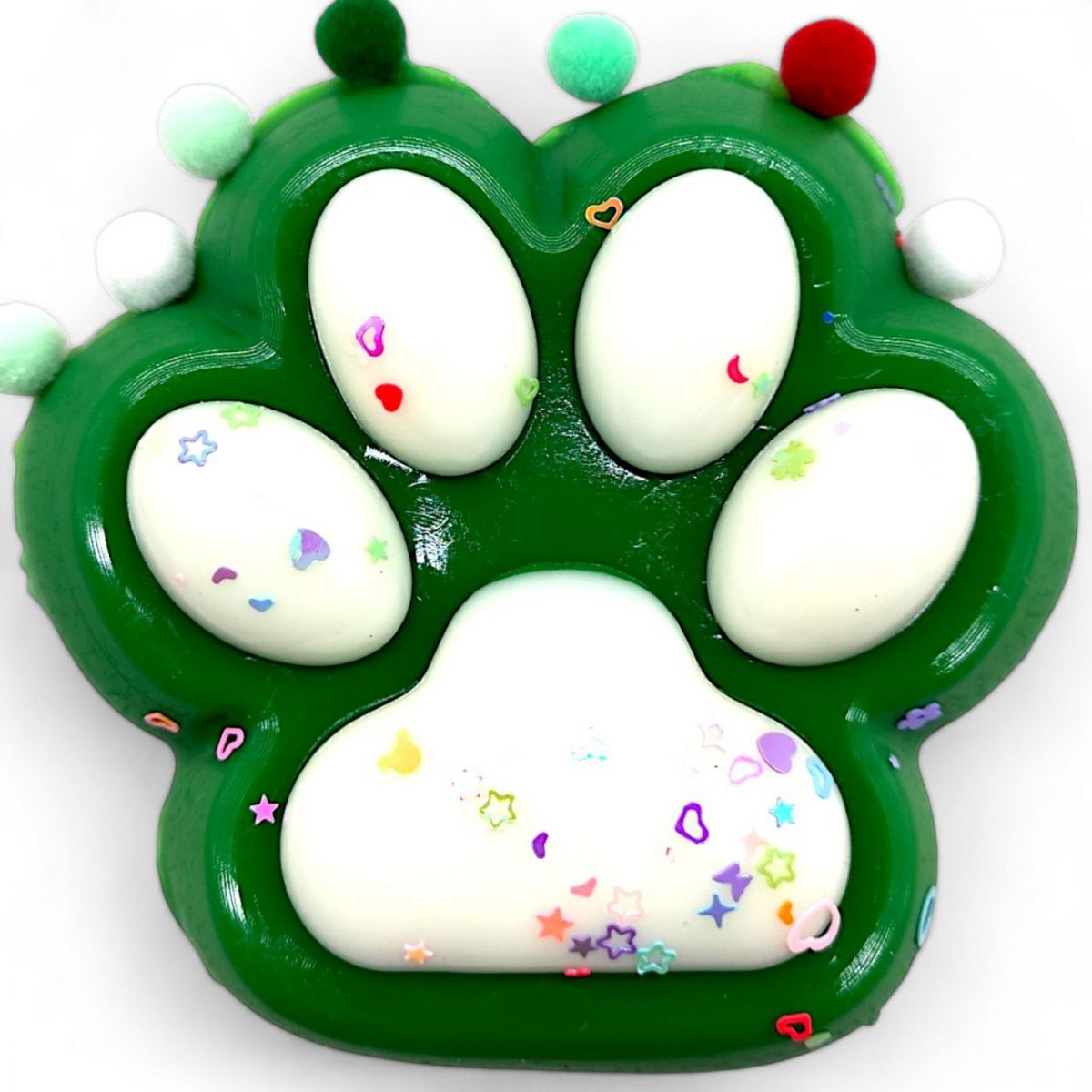 ЛАПКА-АНТИСТРЕС 11 СМ, ВЕЛИКА, ТАБА, НОВОРІЧНА