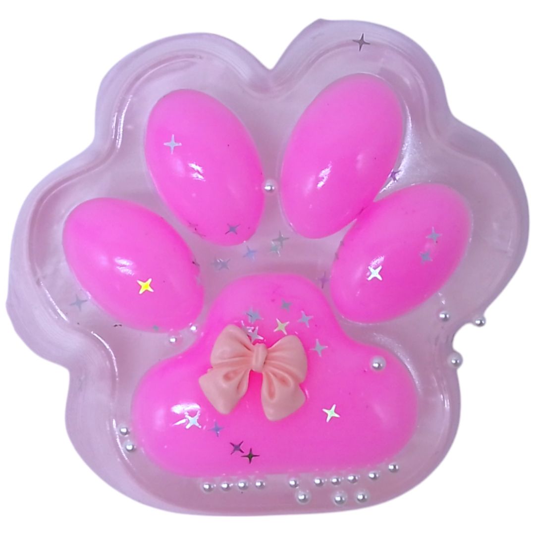 ЛАПКА-АНТИСТРЕС ВЕЛИКА, 11 СМ, ТАБА, ПРОЗОРО-КОЛЬОРОВА