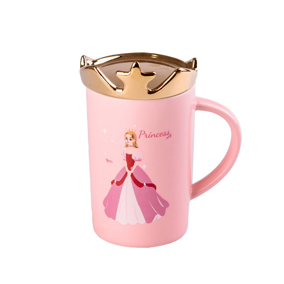 Чашка керамічна 400 мл Princess з кришкою