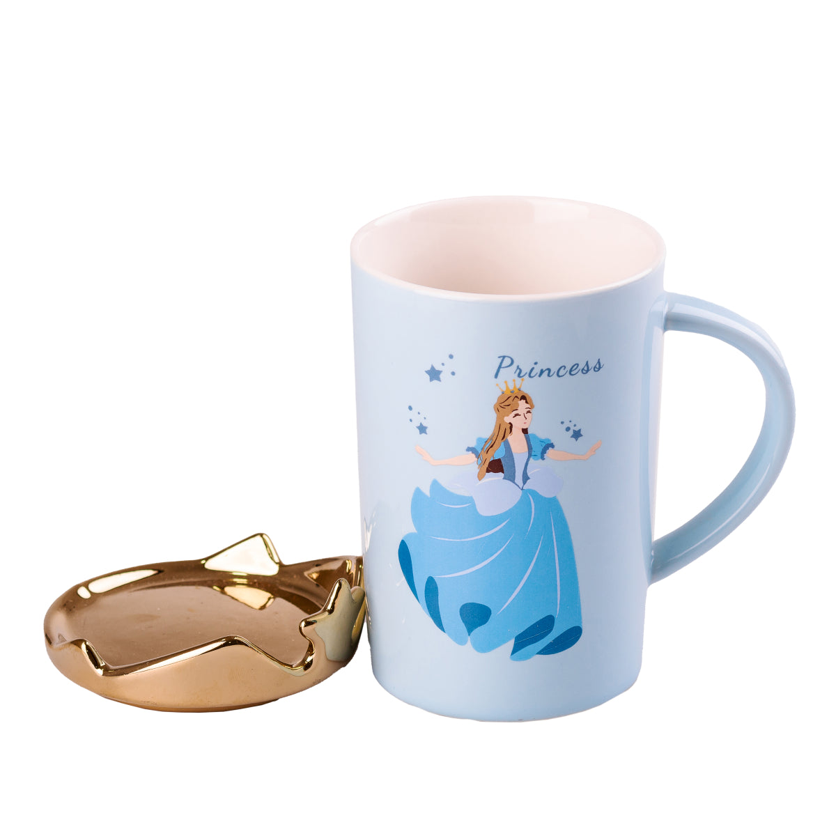 Чашка керамічна 400 мл Princess з кришкою
