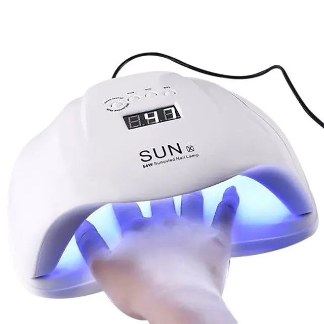 Лампа для сушіння нігтів Sun X 54W LED
