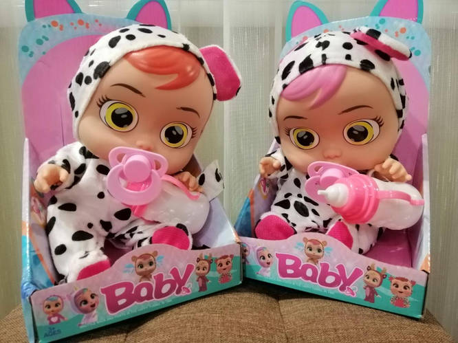 Інтерактивна лялька пупс Дитина, що плаче, Плакса Дотті Cry Babies Dotty