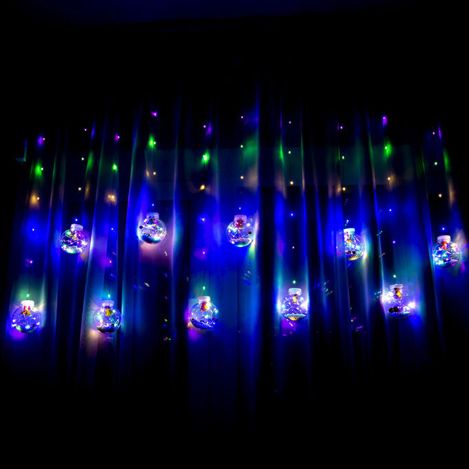 Гірлянда Лампа Едісона 75 LED 3,2 м, Мікс RGB – Купити
