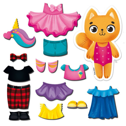 ГРА НАСТІЛЬНА ROTER KÄFER МАГНІТНА ОДЯГАЛКА. КІШЕЧКА VLADI TOYS