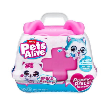 ІНТЕРАКТИВНИЙ ІГРОВИЙ НАБІР PETS ALIVE СЕРІЇ "PET SHOP SURPRISE" S3 – ПОВТОРЮШКА-ЛІКАР PETS AND ROBO ALIVE