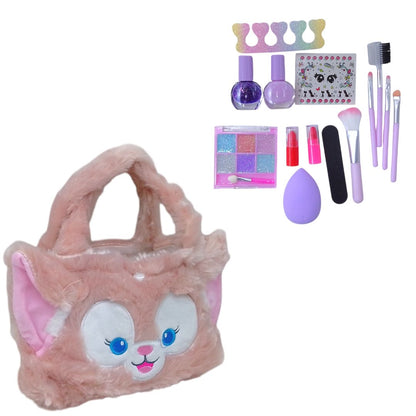 СУМОЧКА МʼЯКА З НАБОРОМ КОСМЕТИКИ "SANRIO