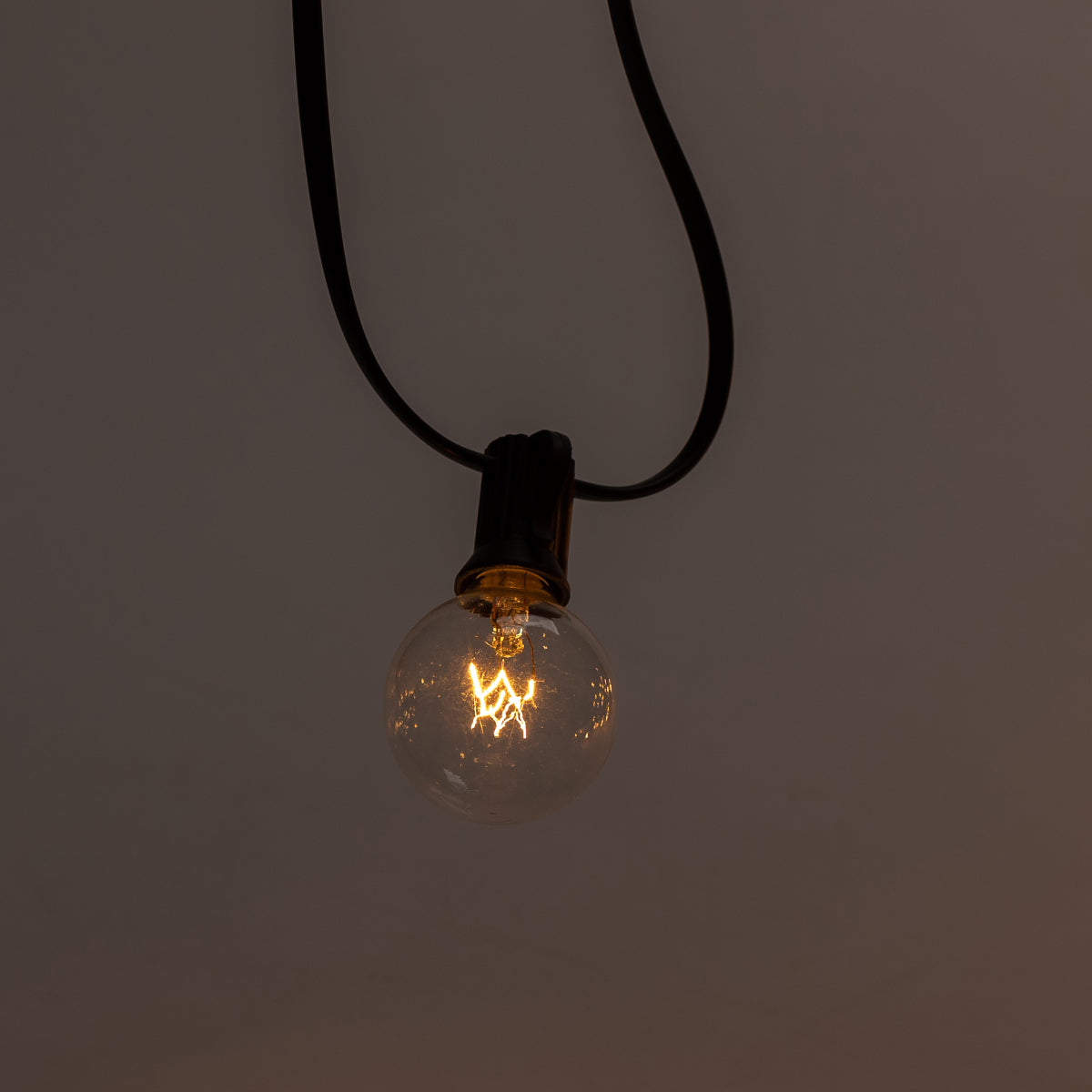 Ретро-гірлянда вулична 50 LED G40 довжина 15 метрів, жовтий