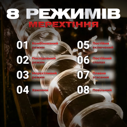 Гірлянда Дюралайт вулична 480 LED довжина 16 м морозостійка