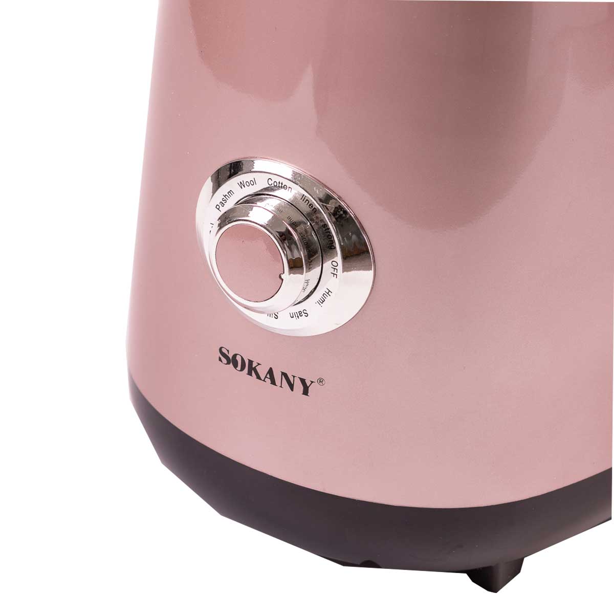 Підлоговий відпарювач SOKANY SK-4012 на 3,5 л, рожевий металік