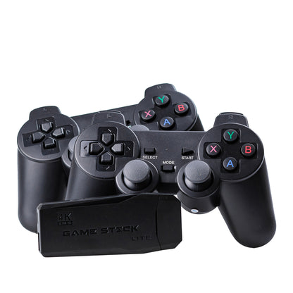 Ігрова приставка M8 Mini Game Stick 10000 ігор 4K/HDMI/64 Gb + 2 бездротових джойстика